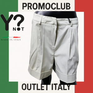 Къси панталони Y Not?,  97 % памук,  3% еластан , размер 46, Италия